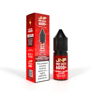 Strawberry Raspberry Cherry Nic Salt E liquid by JNP Bar Salts 6000 10ml 